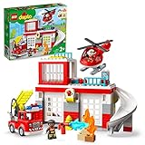 LEGO 10970 DUPLO Feuerwehrwache mit Hubschrauber,...