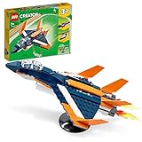 LEGO Creator 3-in-1 Überschalljet, Flugzeug,...