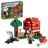 LEGO Minecraft Das Pilzhaus, Spielzeug ab 8 Jahren,...