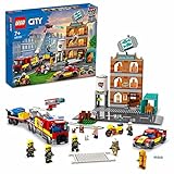 LEGO 60321 City Feuerwehreinsatz mit Löschtruppe,...
