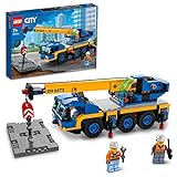 LEGO 60324 City Geländekran, Mobilkran, LKW-Spielzeug,...