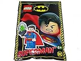 LEGO Superhelden Superman Minifigur Folien-Set 211903...