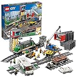 LEGO City Güterzug, Set mit batteriebetriebenem Motor,...