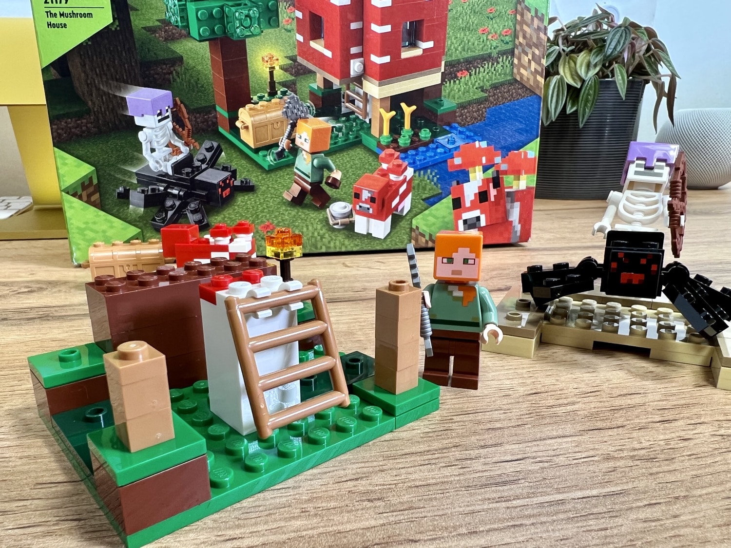Minecraft-Serie Das der aus LEGO Pilzhaus 21179: vorgestellt