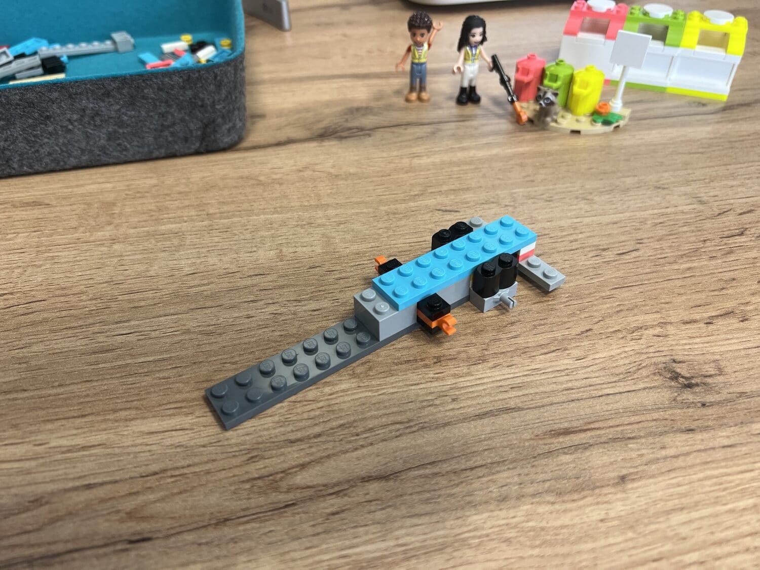 viel 41712: das LEGO Wie verträgt Recycling-Auto? Müll Friends